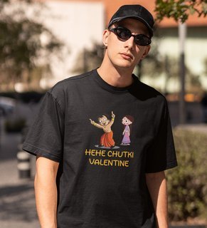 Happy Couples: Amazingly Printed (black) T-Shirt For Singles