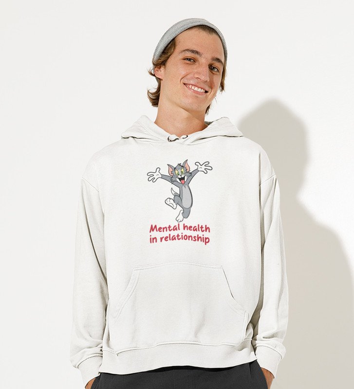 Tom Is Mad In Love: (white) Hoodies For Singles