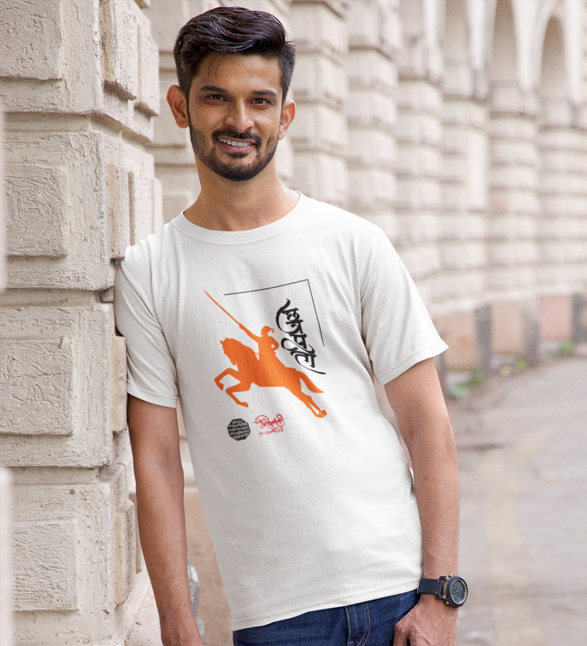 hivjayanti Cotton Thirt for Men Regular Fit Printed T-hirt