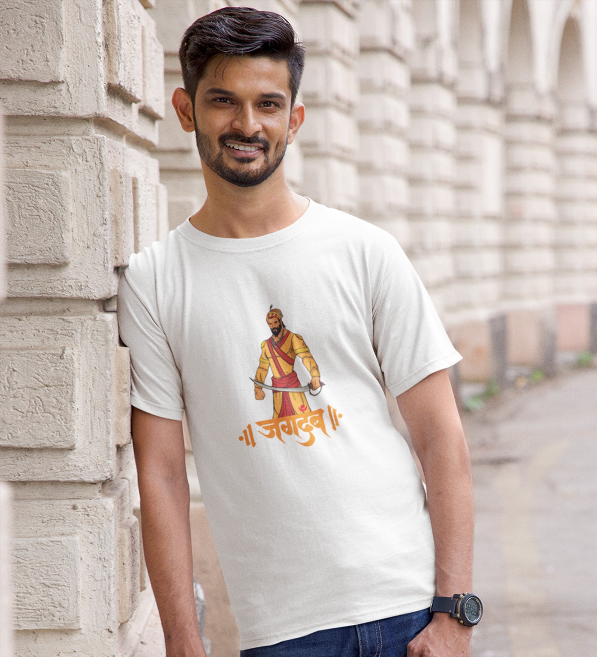 The Undefeated Cotton Thirt for Men Regular Fit Printed T-hirt