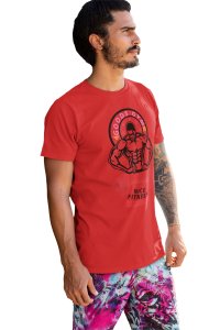 Good Gym, Nice Fitness Round Neck Gym Tshirt (Red Tshirt) - Clothes for Gym Lovers - Suitable for Gym Going Person - Foremost Gifting Material for Your Friends and Close Ones
