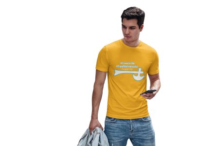 Badi Kurbaniyaa - Yellow - The Ertugrul Ghazi - 100% cotton t-shirt for Men with soft feel and a stylish cut