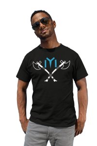 Axes - Black - The Ertugrul Ghazi - 100% cotton t-shirt for Men with soft feel and a stylish cut