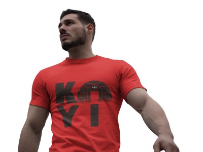 Eyvallah - Red - The Ertugrul Ghazi - 100% cotton t-shirt for Men with soft feel and a stylish cut