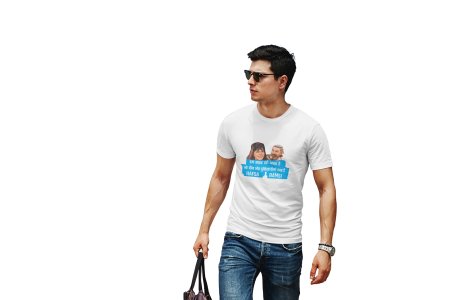 Hafsa Bamsi - White - The Ertugrul Ghazi - 100% cotton t-shirt for Men with soft feel and a stylish cut