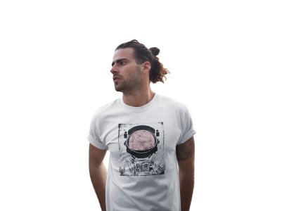 Space time - big travel - printed T-shirts - Men's stylish clothing - Cool tees for boys