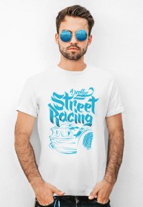 Street racing - printed T-shirts - Men's stylish clothing - Cool tees for boys