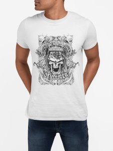 Devourer - White - printed T-shirts - Men's stylish clothing - Cool tees for boys