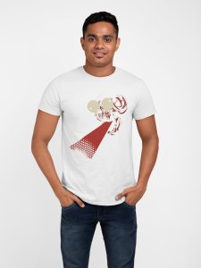 Illustration Graphic tees White - printed T-shirts - Men's stylish clothing - Cool tees for boys