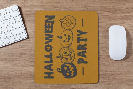 Halloween party, pumpkin-Halloween Theme Mousepad