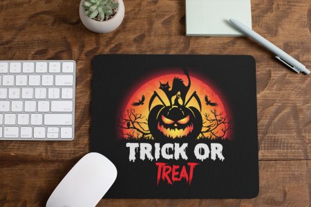 Trick and Treat -Halloween Theme Mousepad