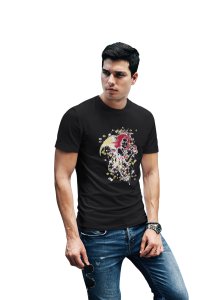 Printed black T-shirts - Men's stylish clothing - Cool tees for boys