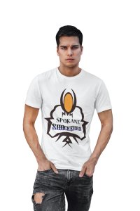 Shopkane Shockerrs -White - Printed - Sports cool Men's T-shirt