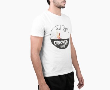 Cricket Lover - White - Printed - Sports cool Men's T-shirt