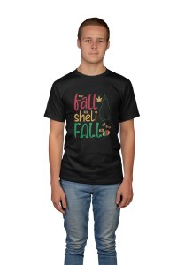 Fall sheli fall- Spookily Awesome Halloween Tshirts