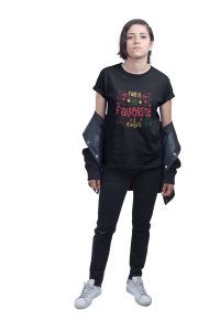 Fall is my favourite, Stylish text- Spookily Awesome Halloween Tshirts