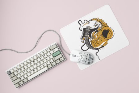 Guitar Printed Mousepads For Music Lovers