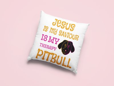 Jesus is my savior -Printed Pillow Covers For Pet Lovers(Pack Of Two)