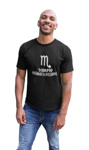 Scorpio passionate and mysterious - Printed Zodiac Sign Tshirts - Made especially for astrology lovers people