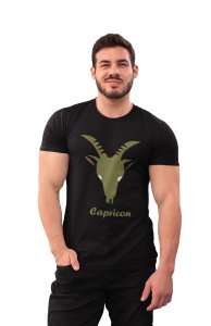 Capricorn symbol - Printed Zodiac Sign Tshirts - Made especially for astrology lovers people