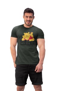 Pooh (Green T) -Clothes for Mathematics Lover - Foremost Gifting Material for Your Friends, Teachers, and Close Ones