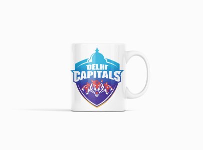 Delhi capitals logo - IPL designed Mugs for Cricket lovers