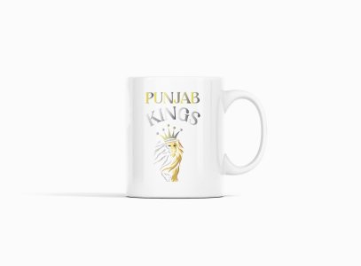 Punjab kings, Lion face - IPL designed Mugs for Cricket lovers