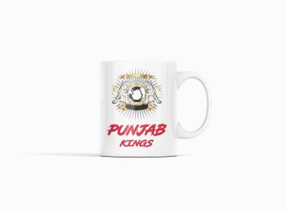 Punjab kings, white tigers - IPL designed Mugs for Cricket lovers