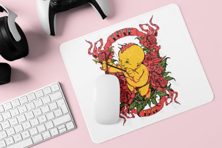 Baby cupid - Printed animated Mousepad for animation lovers