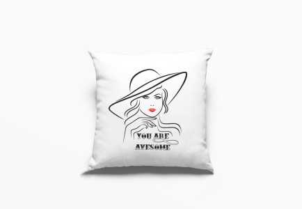 You Are Awsome-Printed Pillow Covers For (Pack Of Two)