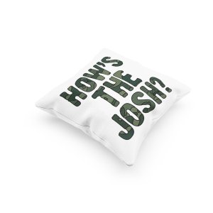 How's The Josh - Printed Pillow Covers For Bollywood Lovers(Pack Of Two)