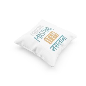 Mausam Mastana Item Nastana - Printed Pillow Covers For Bollywood Lovers(Pack Of Two)