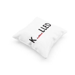 Killed- Printed Pillow Covers For Bollywood Lovers(Pack Of Two)