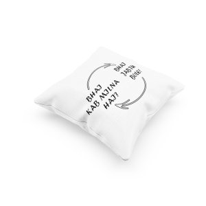 Bhai Kab Milna Hai ? Jab Tu Bole- Printed Pillow Covers For  Bollywood Lovers(Pack Of Two)