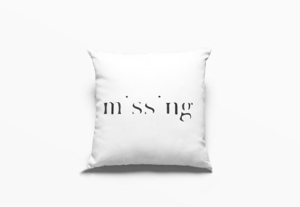Missing - Printed Pillow Covers For Bollywood Lovers(Pack Of Two)