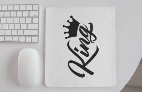 King - Designable Printed Mousepads(20cm x 18cm)