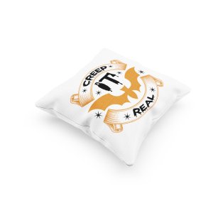 Creep it real, bat -Halloween Theme Pillow Covers (Pack Of 2)