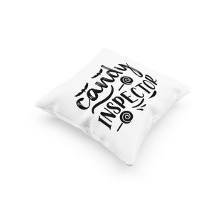 Candy inspector, lollipop -Halloween Theme Pillow Covers (Pack Of 2)