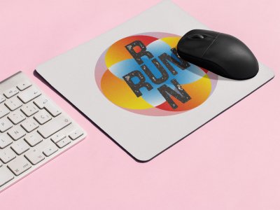 R-Run -N - Designable Printed Mousepads(20cm x 18cm)
