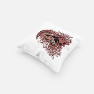 Old European Head Shield-Printed Pillow Covers(Pack Of 2)