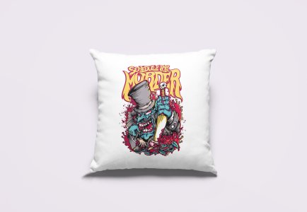 Schedule Murder -Printed Pillow Covers(Pack Of 2)