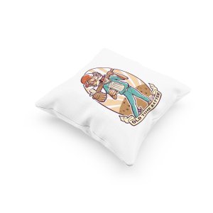 Old Time Batter-Printed Pillow Covers(Pack Of 2)