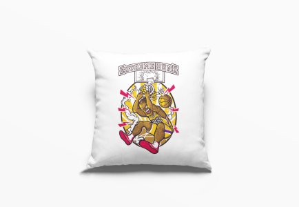 Extreme Dunk-Printed Pillow Covers(Pack Of 2)