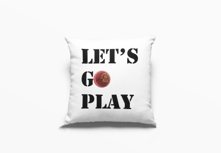 Let's Go Play -Printed Pillow Covers (Pack Of 2)