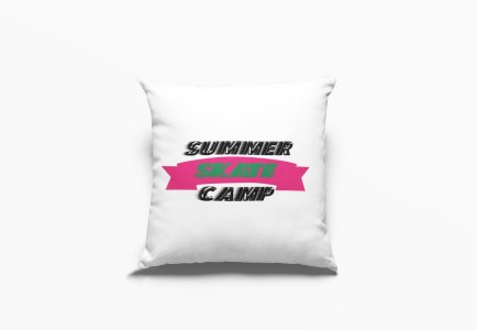 Summer Skate Camp -Printed Pillow Covers (Pack Of 2)