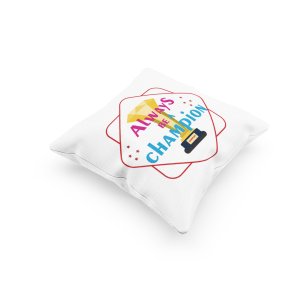 Always Be a Champion Text -Printed Pillow Covers (Pack Of 2)
