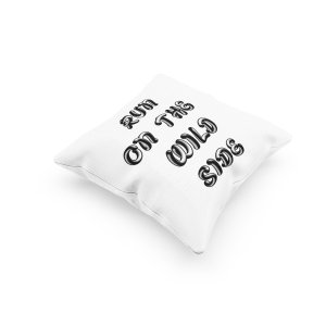 Run On The Wide Side -Printed Pillow Covers (Pack Of 2)