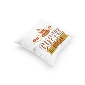 A Coffee Break -Printed Pillow Covers(Pack Of 2)