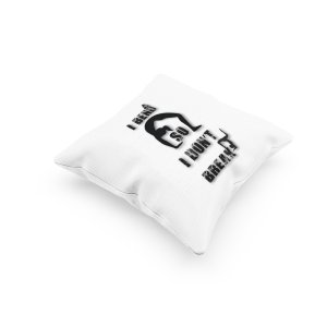 So I Don't Break Text -Printed Pillow Covers(Pack Of 2)