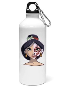 Mulan face - Printed Sipper Bottles For Animation Lovers